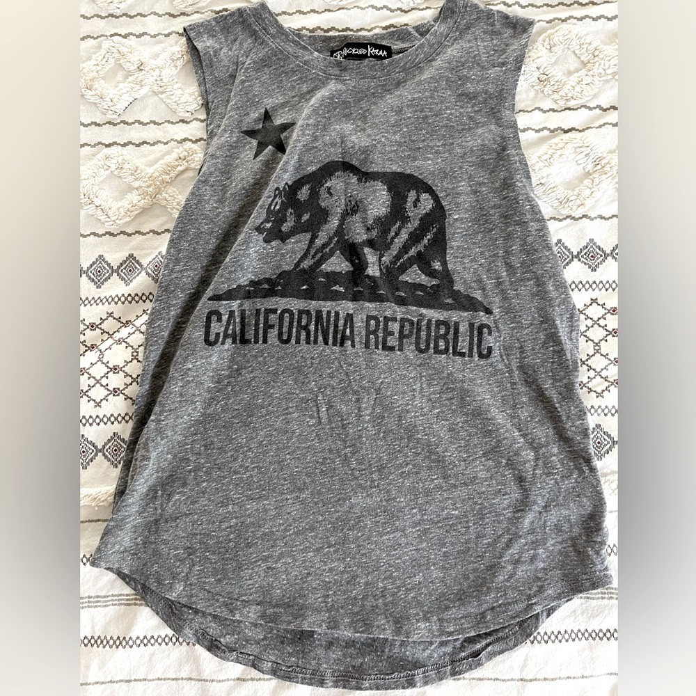 California muscle shirt